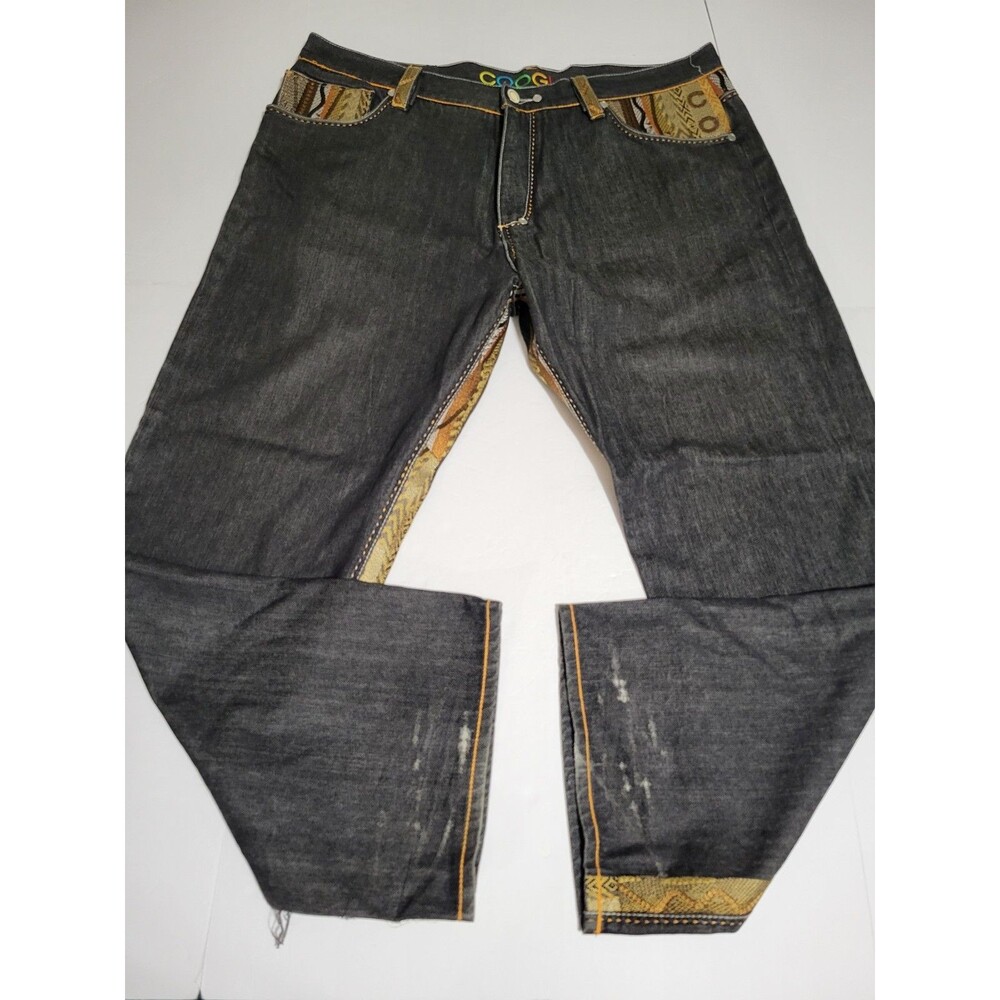 VTG Coogi Black Jeans Size Men's 44x35
